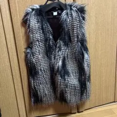 DIVIDED ファー風ベスト EUR 36