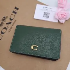 COACH　コーチ　カードケース　名刺ケース　 新品　正規品