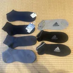 adidas メッシュソックス 3足セット ＋ メッシュ靴下4足