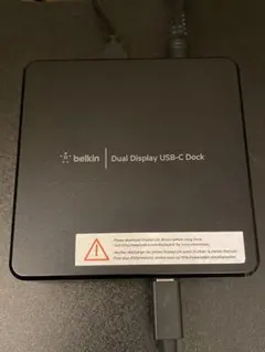 MacBookデュアルディスプレイ対応　belkin Dual Display