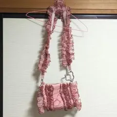 ショルダーバッグ POPPY Tulle frill bag (floral pattern) POPPY Tulle frill bag (floral pattern) - メルカリ