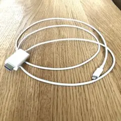 Lightning to HDMI 変換ケーブル ホワイト