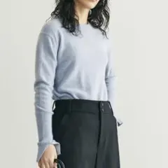 GALLARDAGALANTE　洗濯可　カシミヤ　コンパクトニットプルオーバー