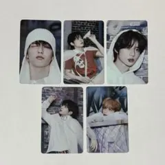 【 TXT 誓い CHIKAI ユニバ5形態購入特典 トレカ 5枚 】