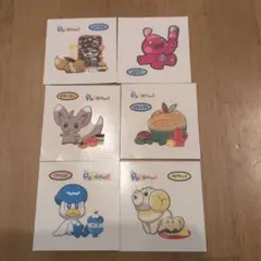 ポケモンパンシール デコキャラシール 203弾 204弾