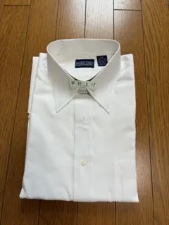 LANDS' END コットン ドレスシャツ ホワイト 16.5/32のサムネイル