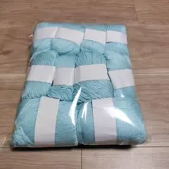 新品カシミヤ混シルク毛糸ウォーターブルー10玉約500g258