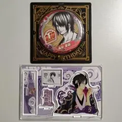 銀魂 高杉晋助 2024年 バースデー缶バッジ 名場面 ジオラマフィギュア