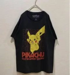 新品未使用】ポケパークカントー限定 Tシャツ Lサイズ ピカチュウ
