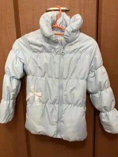 水色 ダウン 女の子