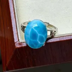 ⭐︎【天然】ラリマー リング s925 3g