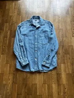 Uniqlo Denim Shirt Indigo Washed Sのサムネイル
