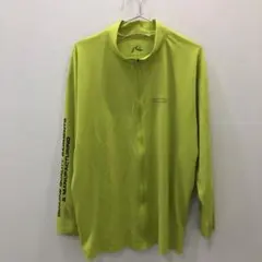 NV249 RUSTY 長袖ジップアップウェア 黄緑 メンズ L