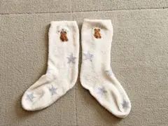 ジェラピケ ルームソックス 星型 くま