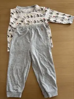 ピングー長袖パジャマ　90cm