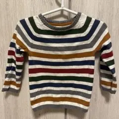 H&M ストライプ ニットセーター 92