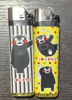 くまモン ライター 2個セット I♡くまもと