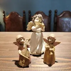 天使の置物 3体セット フィギュアのサムネイル