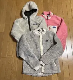 パタゴニア　フリースボアジャケット3点セット
