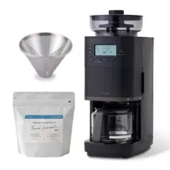 シロカ カフェばこPRO CM-6C271(K) フィルタ・豆セット限定モデル シロカ カフェばこPRO CM-6C271(K) フィルタ・豆セット限定モデル