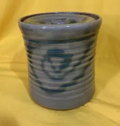 黄瀬戸 水指 茶器 茶道具 水差し ピッチャー 陶器 骨董品 アンティーク!!