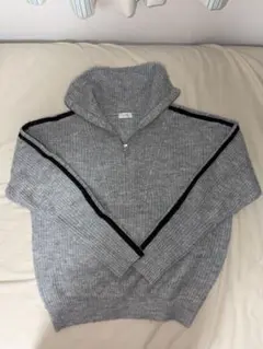 LOWRY'S FARM グレー セーター ハイネック