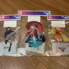 超かぐや姫！ POP UP アクリルスタンド かぐや・彩葉・ヤチヨ 3種