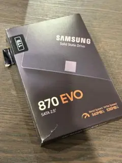 Samsung 870 EVO 1TB SSD SATA 2.5" 開封未使用