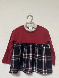 〈hii 様専用〉SIMPLE FREE 赤チェック ワンピース