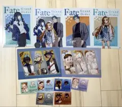 【未使用】fate grand orderクリアファイルコンプ&クリアシート