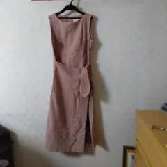 Ikuko ノースリーブ ワンピース ギンガムチェックのサムネイル