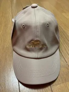 クリフメイヤー バースデー 新品未使用 キッズキャップ ベージュ 淡薄橙