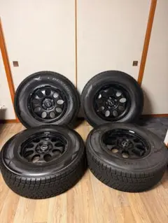 バリ溝 美品】265/70R17 スタッドレスタイヤホイール 150プラド - メルカリ