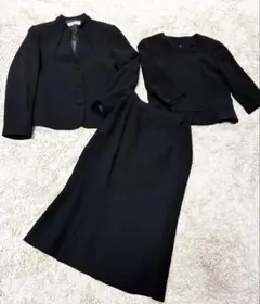 マーガレット ブラックフォーマル3点セット 礼服 喪服 9号