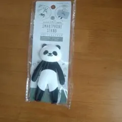 セリア　スマートフォンスタンド パンダ