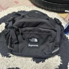 ノースフェイス×シュプリーム　ウエストバック