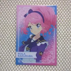 ⑬ アイカツスターズ ムビチケ特典 ポストカード 桜庭ローラ