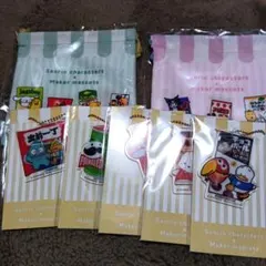 サンリオキャラクターズ メーカーマスコット アクリルキーホルダー サンリオ　巾着