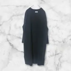 LOWRYSFARM ニット セーター 長袖 F ニット ブラック シンプル