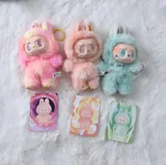POP MART LABUBU 3体セット カード付き 正規品