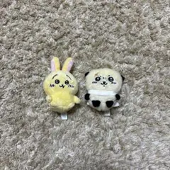 ガチャガチャ ちいかわ お座りぬいぐるみ うさぎ ラッコ