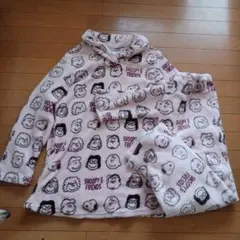 スヌーピー フリースルームウェア 2点セット