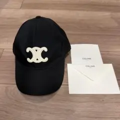 CELINE トリオンフ ベースボールキャップ コットンのサムネイル