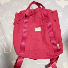 ROOTOTE ルートート セオルー 2way リュックバッグ 巾着 赤のサムネイル