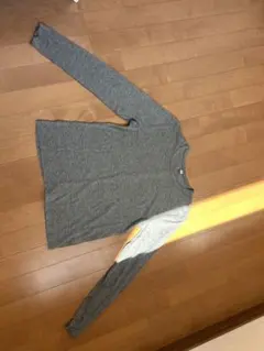 ソフトシアークルーネックTシャツ グレー