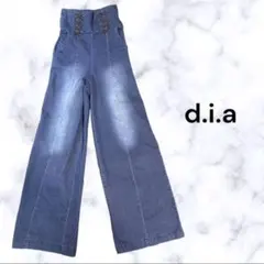 ♛ レア 貴重 d.i.a ダイア ハイウエスト 編み上げ ブーツ パンツのサムネイル