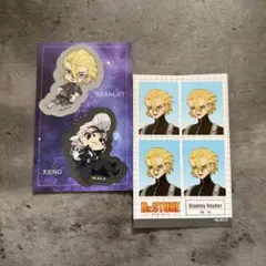 Dr.STONE スタンリー ゼノ ダイカットステッカー