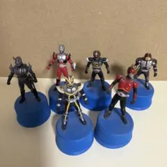 仮面ライダー フィギュア 6体セット まとめ売り ミニフィギュア