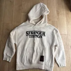 STRANGER THINGS パーカー ZARAサイズ122 ホワイト
