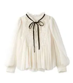 （美品）スナイデル♡エンブロイダリーヨウリュウブラウス 2025年最新】snidel エンブロイダリー楊柳ブラウスの人気